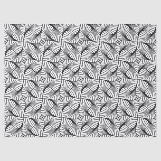 geometrisch ronddraaipapier tissuepapier (Voorkant)