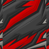 Geometrisch rood leggings