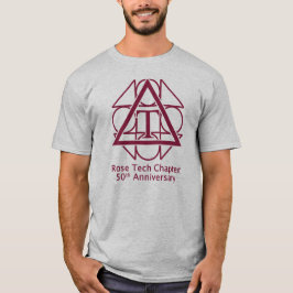 "Geometrisch Roos" 50e Jubileum T-shirt