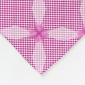 Geometrisch roos Gold Circle Patroon Fleece Deken (Hoek)