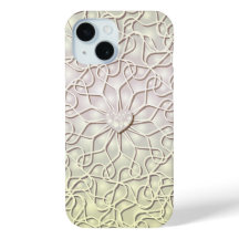 Geometrisch Roos Gold LOVE Hartpatroon