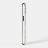 Geometrisch Roos Gold LOVE Hartpatroon iPhone 15 Case (Rechterkant)