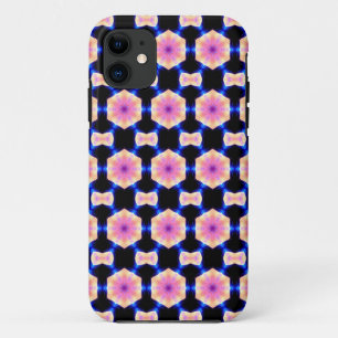 geometrisch roze korrelig hoesje