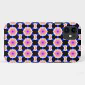geometrisch roze korrelig hoesje (Achterkant (horizontaal))