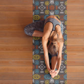 geometrisch scandinavisch yogamat