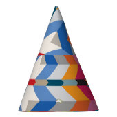  geometrisch: Scandinavische kleurenblokken Feesthoedjes (Rechts)