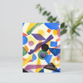 geometrisch schilderij Briefkaart (Staand voorkant)