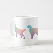 Geometrisch silhouet met platte bekleding - Kastel Koffiemok (Voorkant links)