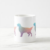 Geometrisch silhouet met platte bekleding - Kastel Koffiemok (Center)