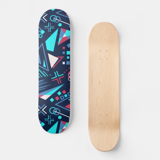 Geometrisch skateboard (Voorkant)