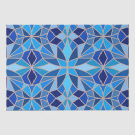 Geometrisch Sky Tissue Papier