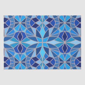 Geometrisch Sky Tissue Papier