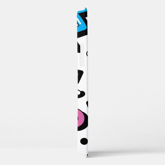 Geometrisch spel: Doodle Shapes Patroon Case-Mate iPhone Case (Achterkant / Rechts)