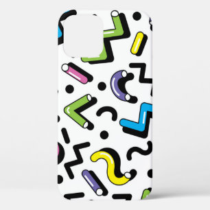 Geometrisch spel: Doodle Shapes Patroon Case-Mate iPhone Case