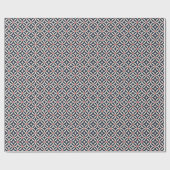 Geometrisch Star-patroon Cadeaupapier (Vlak)