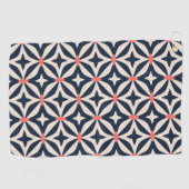 Geometrisch Star-patroon Golfhanddoek (Horizontaal)