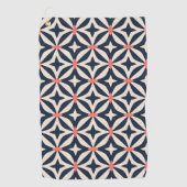 Geometrisch Star-patroon Golfhanddoek (Voorkant)