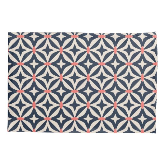 Geometrisch Star-patroon Kussensloop (Achterkant-Links)