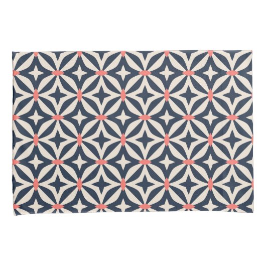 Geometrisch Star-patroon Kussensloop (Voorkant-Rechts)