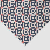 Geometrisch Star-patroon Tissuepapier (Detail)