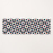 Geometrisch Star-patroon Yogamat (Voorkant (horizontaal))