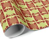 Geometrisch starburstpatroon cadeaupapier (Rol Hoek)