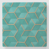 geometrisch stenen onderzetter (Voorkant)