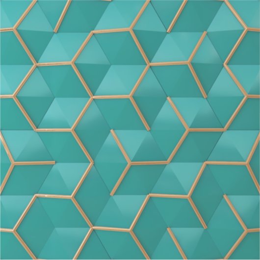 geometrisch sticker (Voorkant)