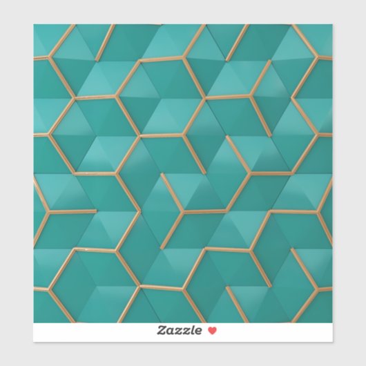 geometrisch sticker (Vel)