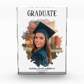 Geometrisch stijlvol afstuderen fotoblok (Voorkant)