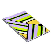 Geometrisch, stripe notitieboek (Rechterzijde)