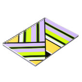 Geometrisch, stripe notitieboek (Linkerzijde)