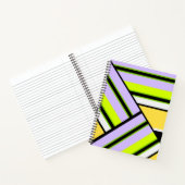 Geometrisch, stripe notitieboek (Binnen)
