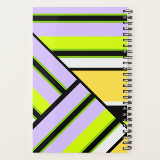 Geometrisch, stripe planner (Achterkant)