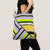 Geometrisch, stripe tote bag (Dichtbij)