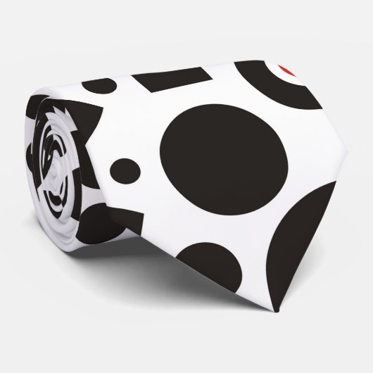 Geometrisch Stropdas (Opgerold)