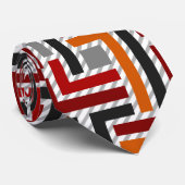 Geometrisch Stropdas (Opgerold)