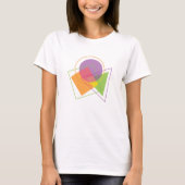 Geometrisch T-shirt (Voorkant)