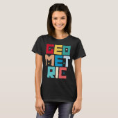 Geometrisch T-shirt (Voorkant volledig)