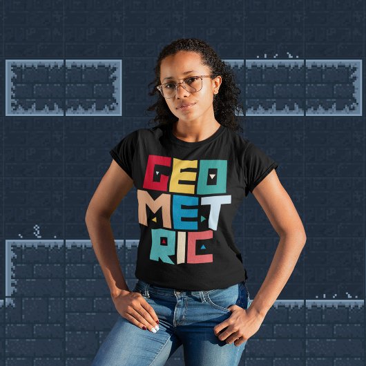 Geometrisch T-shirt