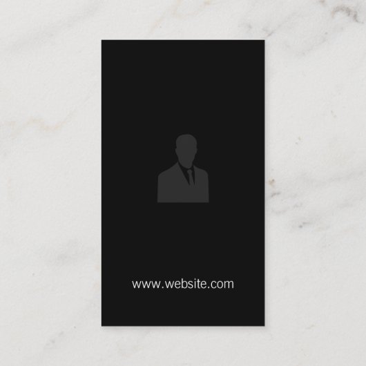 geometrisch | Tech Networking Data Analyst Visitekaartje (Achterkant)