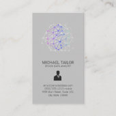 geometrisch | Tech Networking Data Analyst Visitekaartje (Voorkant)