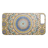 Geometrisch tegelpatroon, Marokko Case-Mate iPhone Case (Achterkant (Horizontaal))