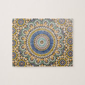 Geometrisch tegelpatroon, Marokko Legpuzzel (Horizontaal)