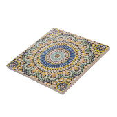 Geometrisch tegelpatroon, Marokko Tegeltje (Zijkant)