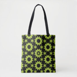geometrisch teken tote bag