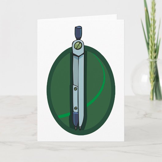 Geometrisch Tekenpasser Kaart