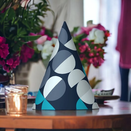 Geometrisch thema feesthoedjes