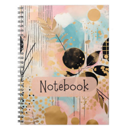 geometrisch thema-Notitieboek Notitieboek