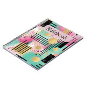 geometrisch thema-Notitieboek Notitieboek (Linkerzijde)